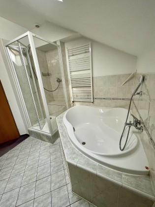 koupelna střešní apartmá